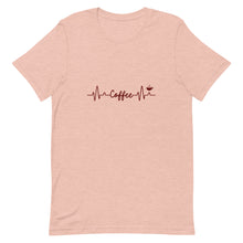 Load image into Gallery viewer, Coffee Heartbeat | Unisex t-shirt