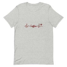 Load image into Gallery viewer, Coffee Heartbeat | Unisex t-shirt
