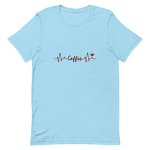 Load image into Gallery viewer, Coffee Heartbeat | Unisex t-shirt
