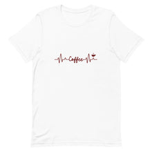 Load image into Gallery viewer, Coffee Heartbeat | Unisex t-shirt
